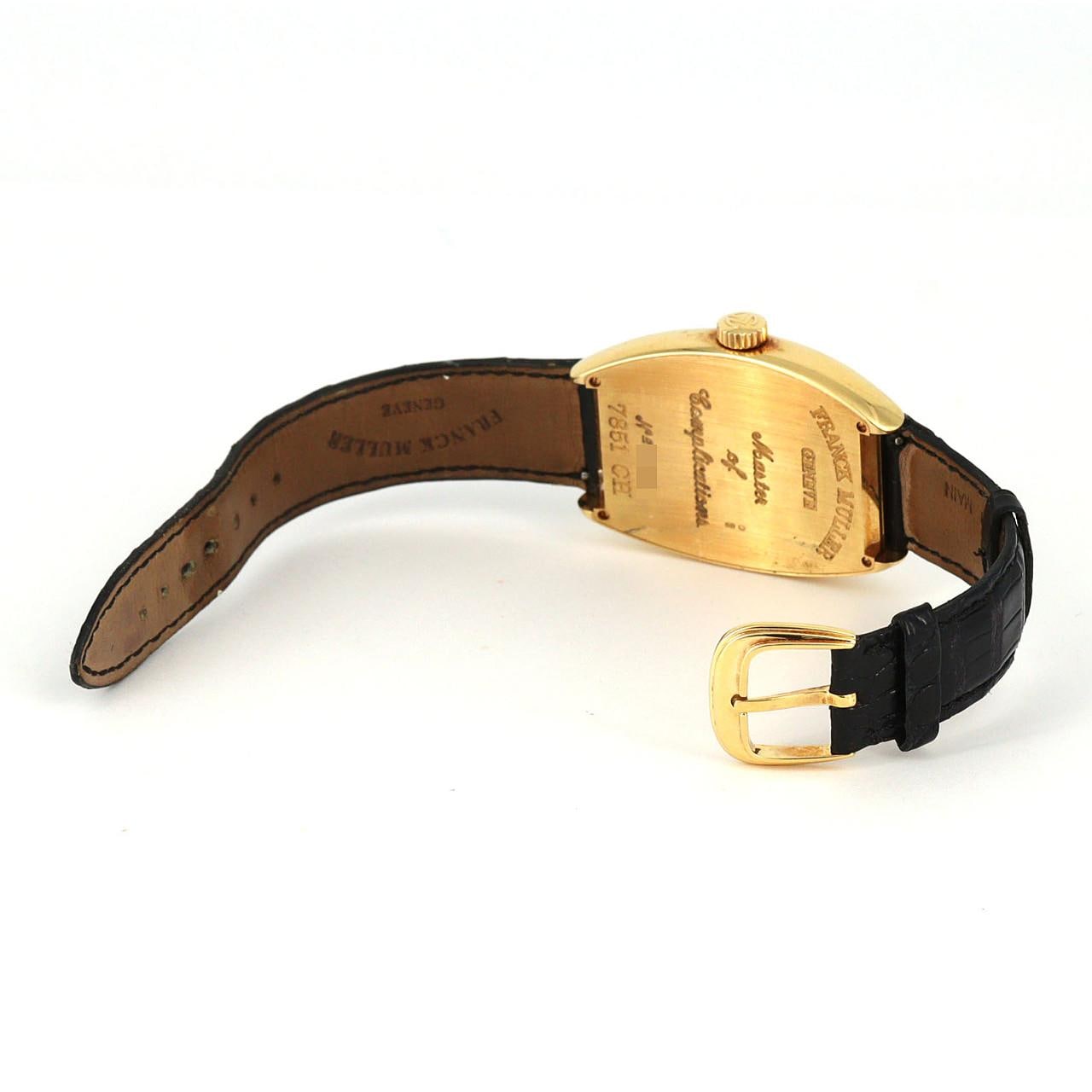 【ノーメンテナンス還元価格】フランクミュラー トノウカーベックスクレイジーアワーズ RG 7851CH PG･RG 自動巻