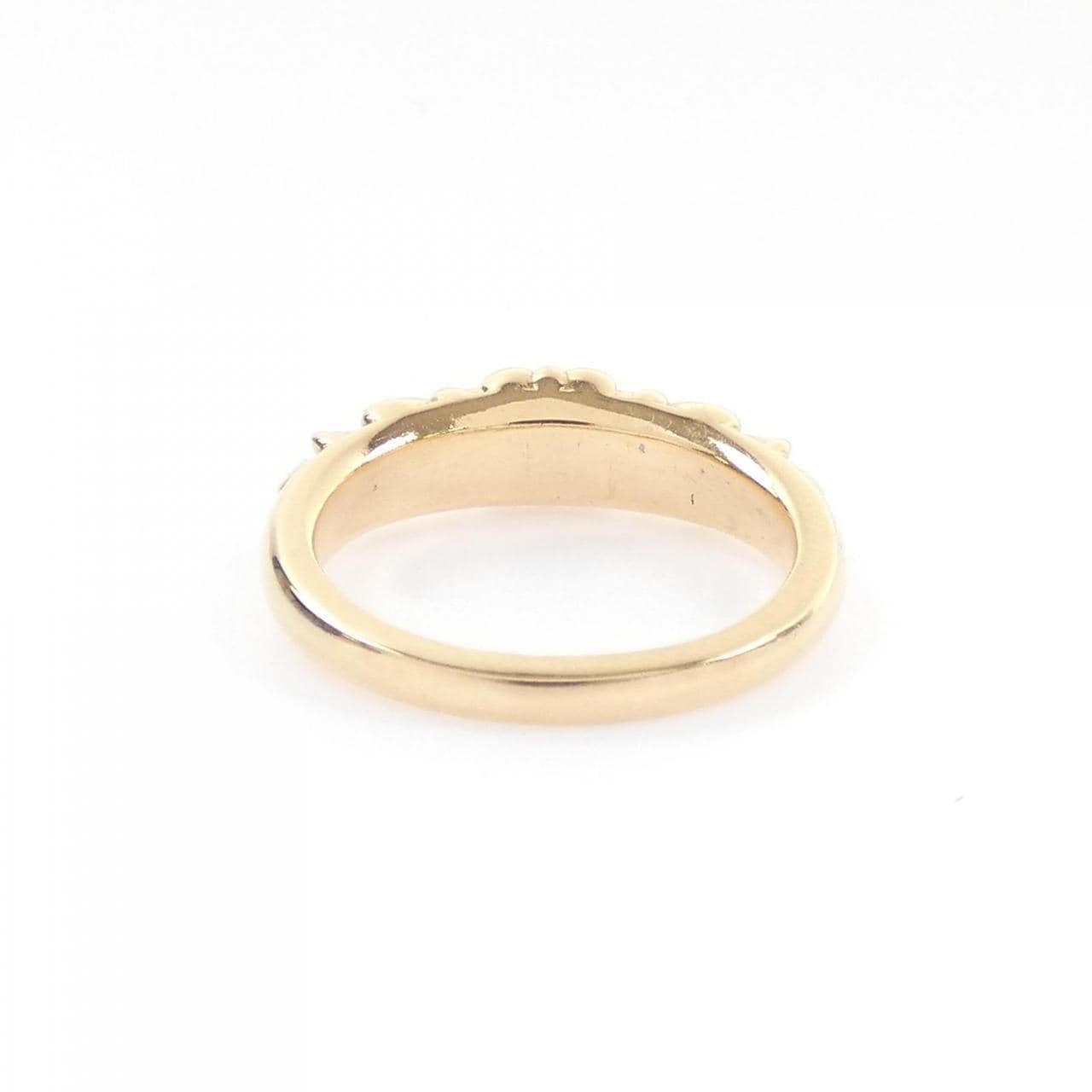 クロムハーツ CHROME HEARTS BABY CLSC FLORAL CRS DMND PAVE 207146023GLD RING