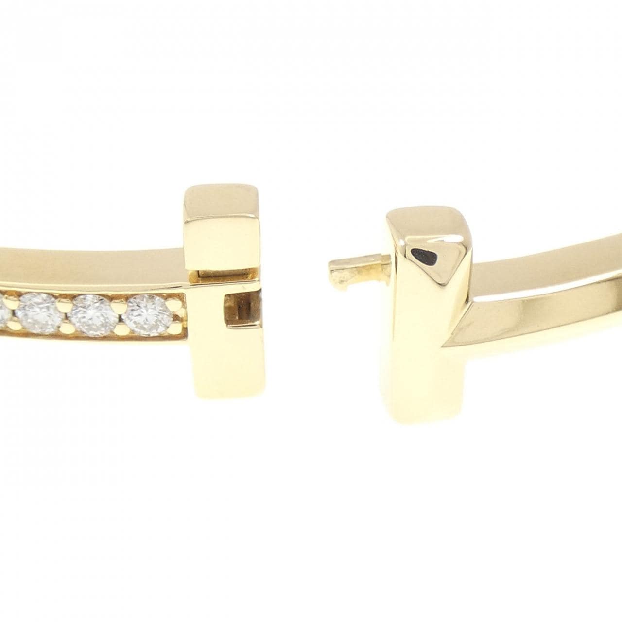 ティファニー Tワン ナロー ヒンジ バングル 1.07CT
