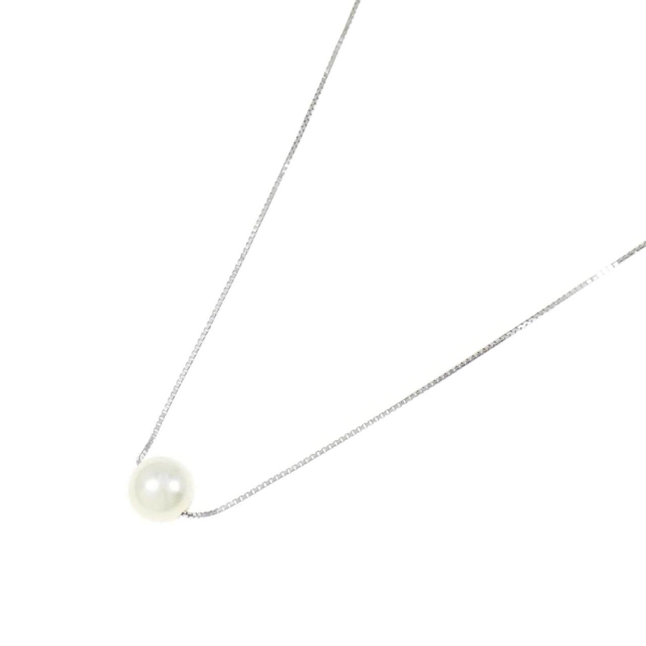 K18WG Akoya pearl necklace 7.5mm