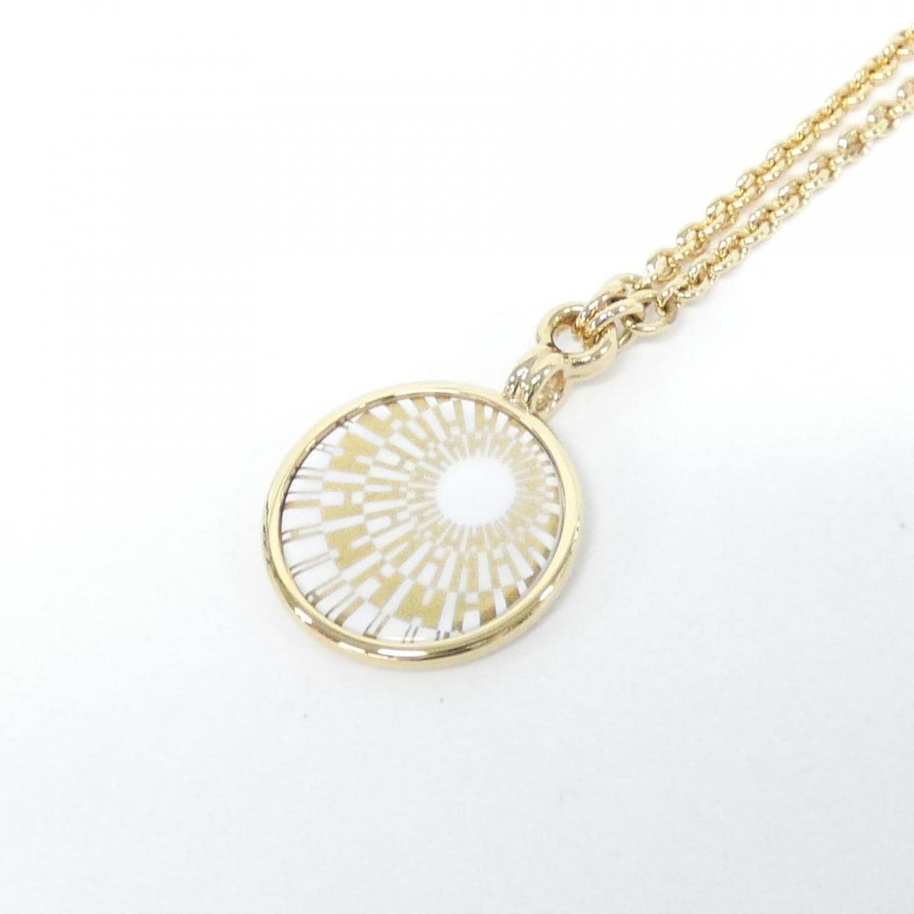 エルメス OP'H メダイユ PM 982313FE ネックレス