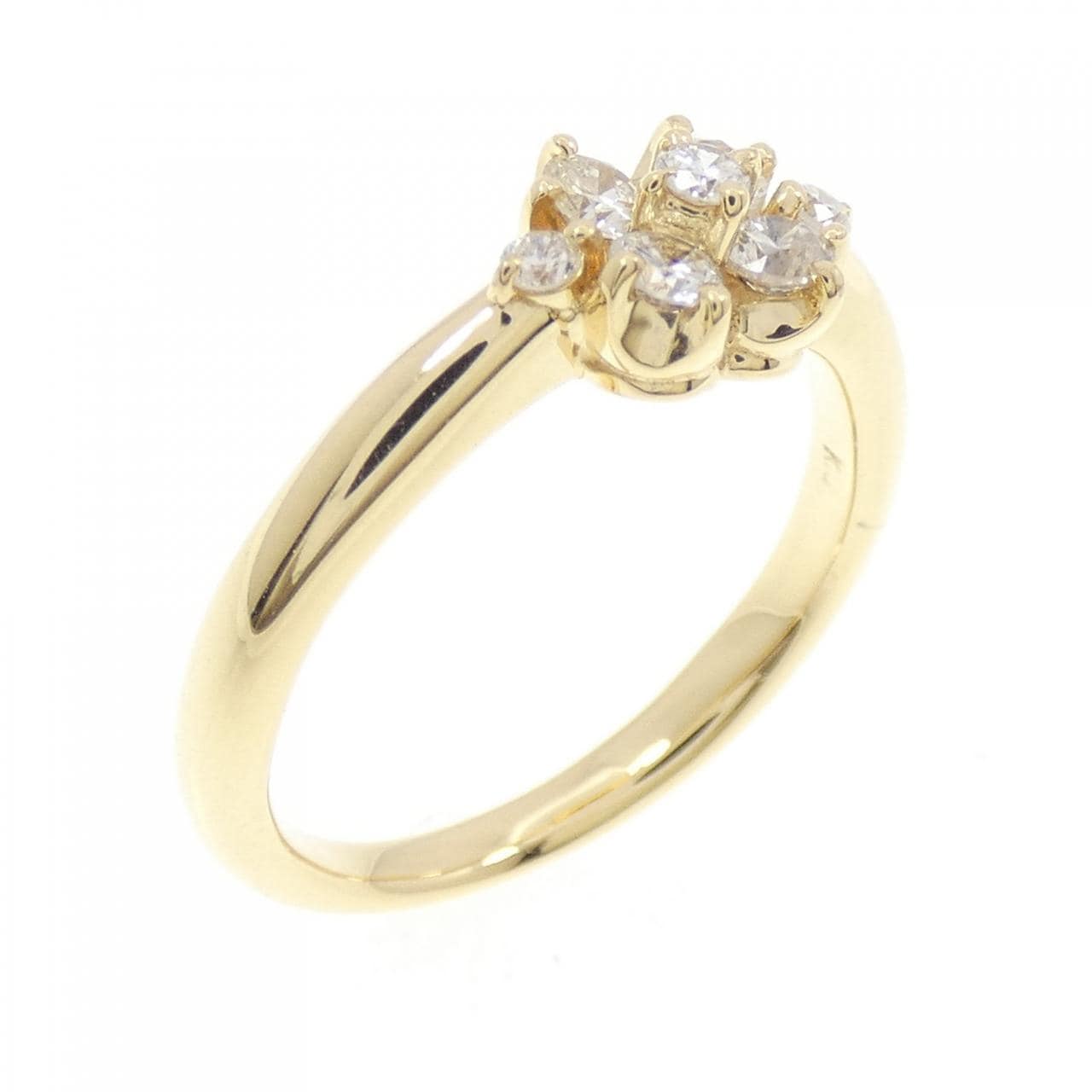 K18YG ダイヤモンド リング 0.35CT