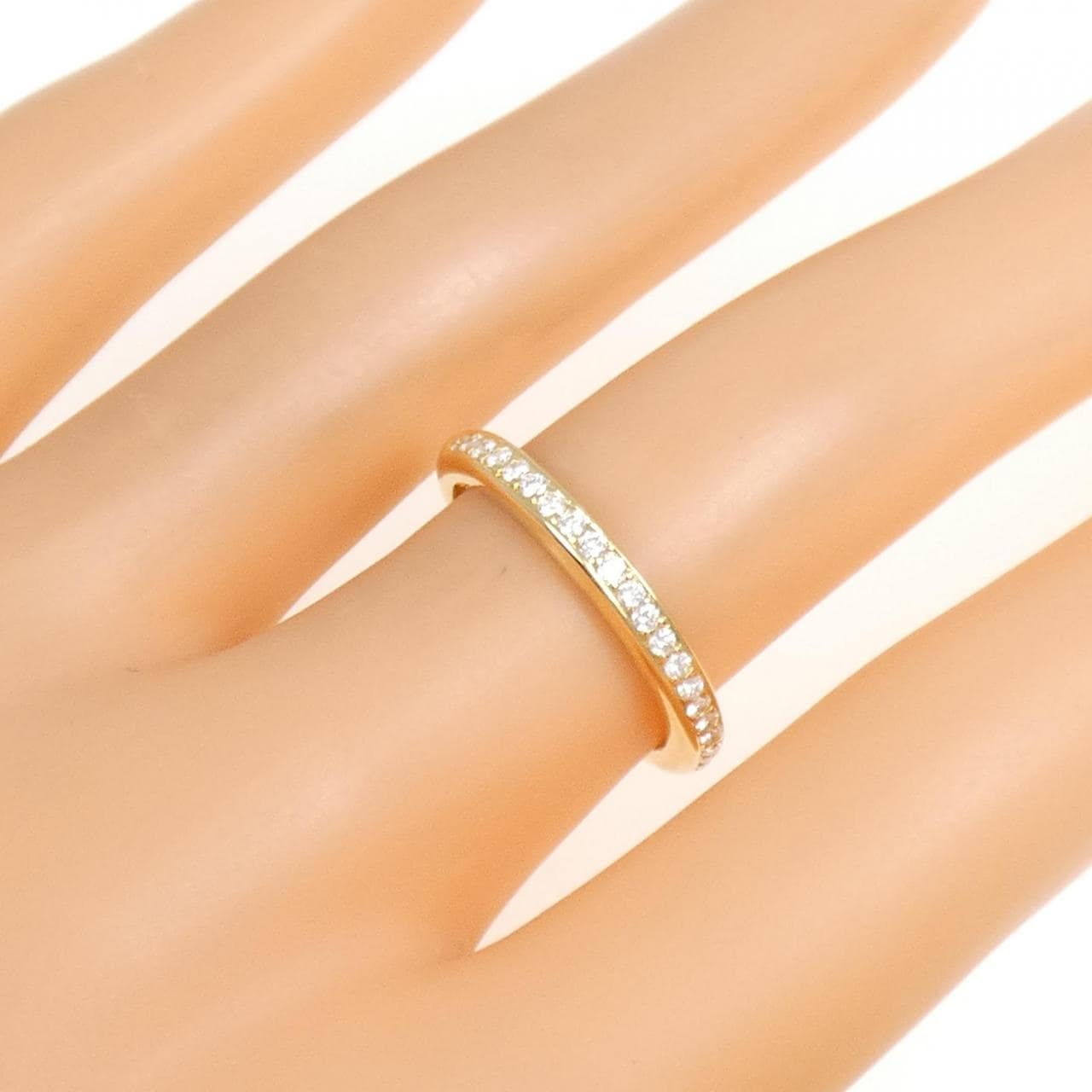 K18YG ダイヤモンド リング 0.2CT