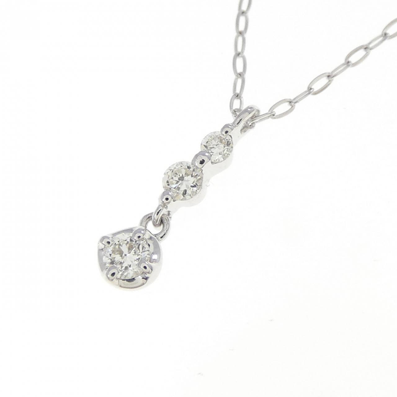 4゜C ダイヤモンド ネックレス