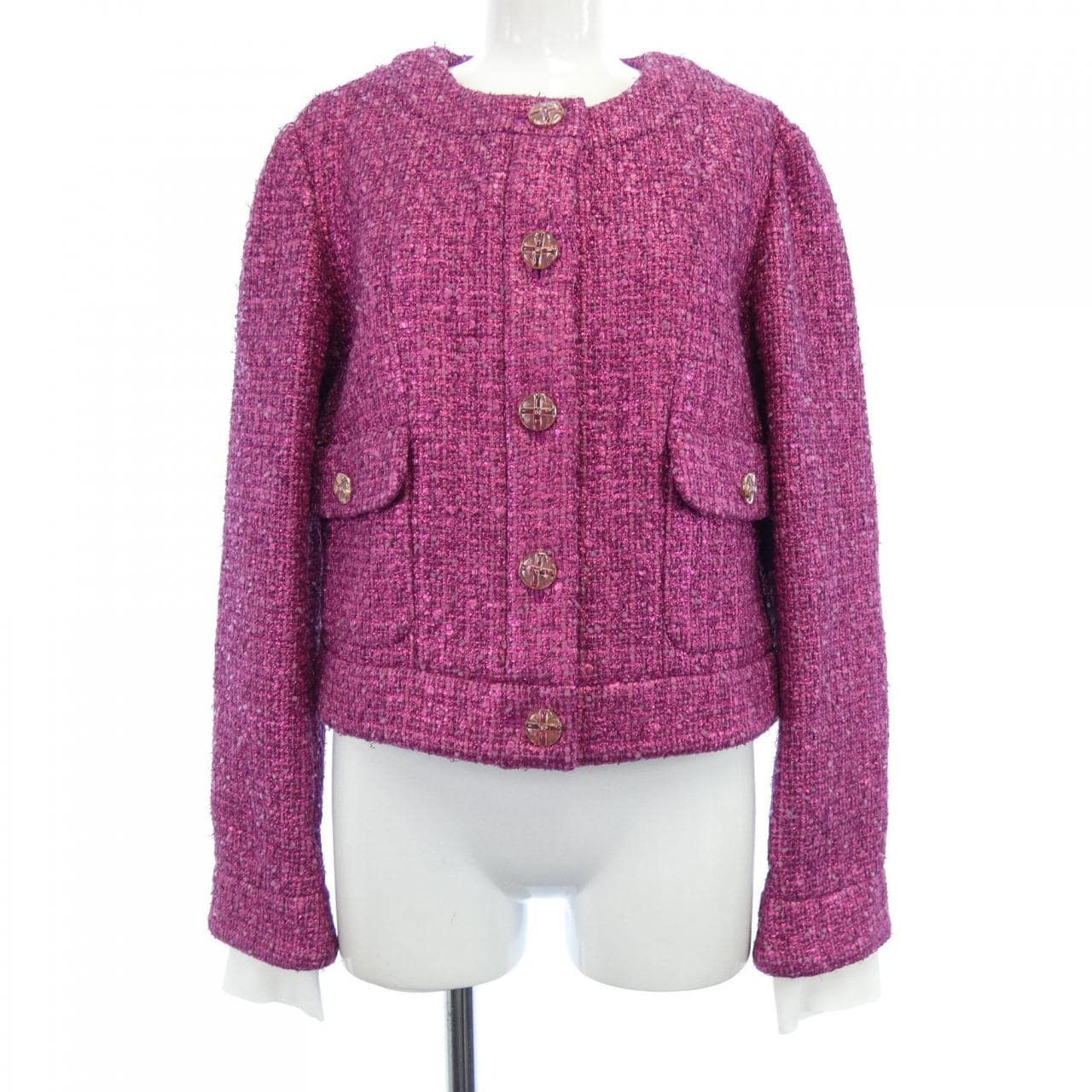 CHANEL P74768V66364 Collarless Jacket