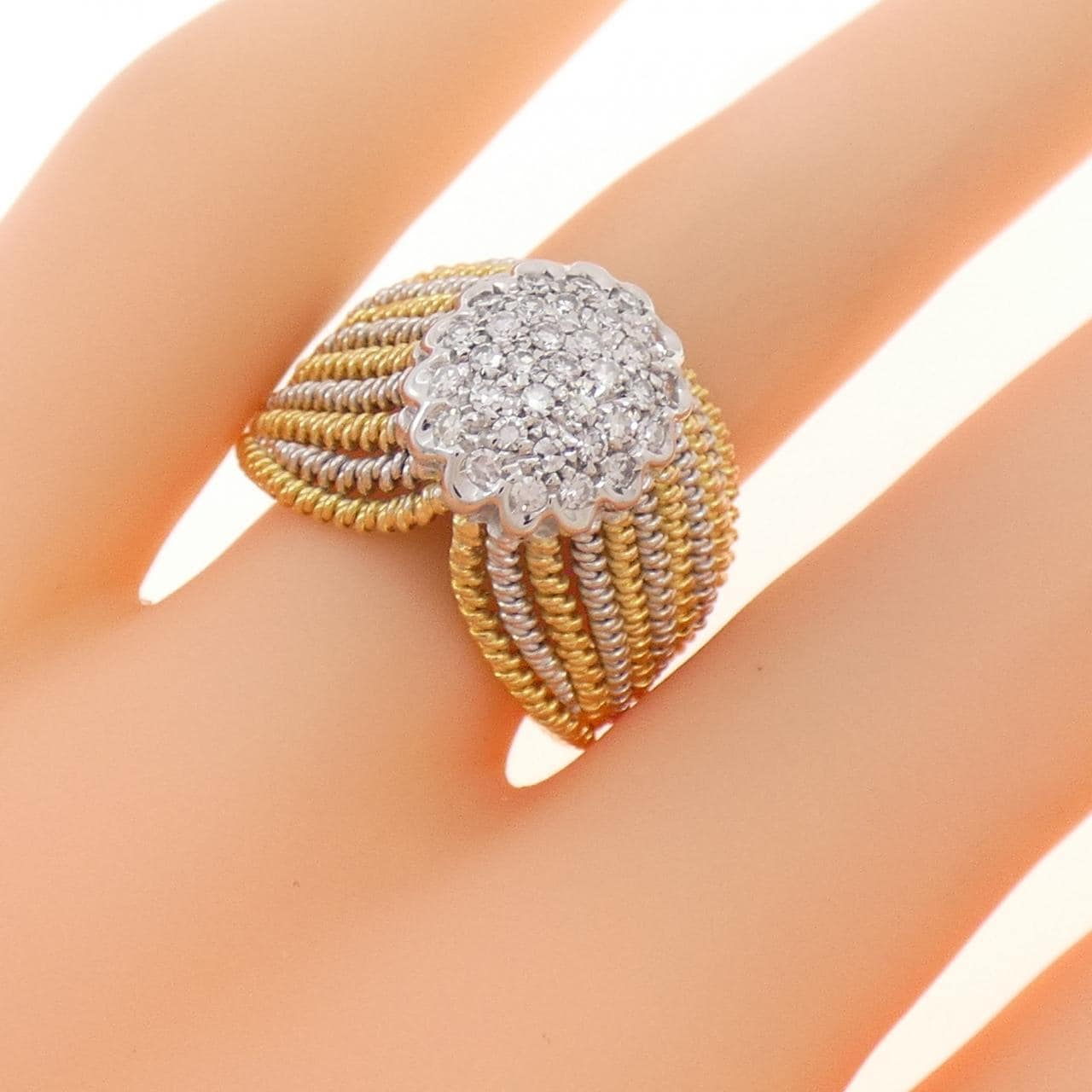 ポンテヴェキオ ダイヤモンド リング 0.30CT