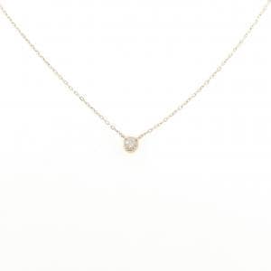 アガット ダイヤモンド ネックレス 0.03CT