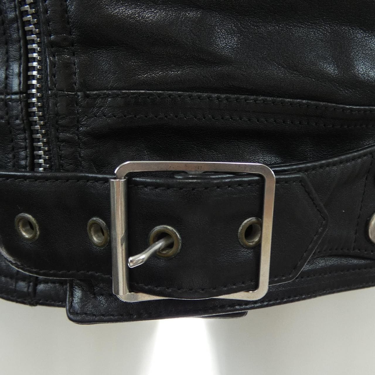 サンローラン SAINT LAURENT 361691 Y5GF1 レザーライダースジャケット