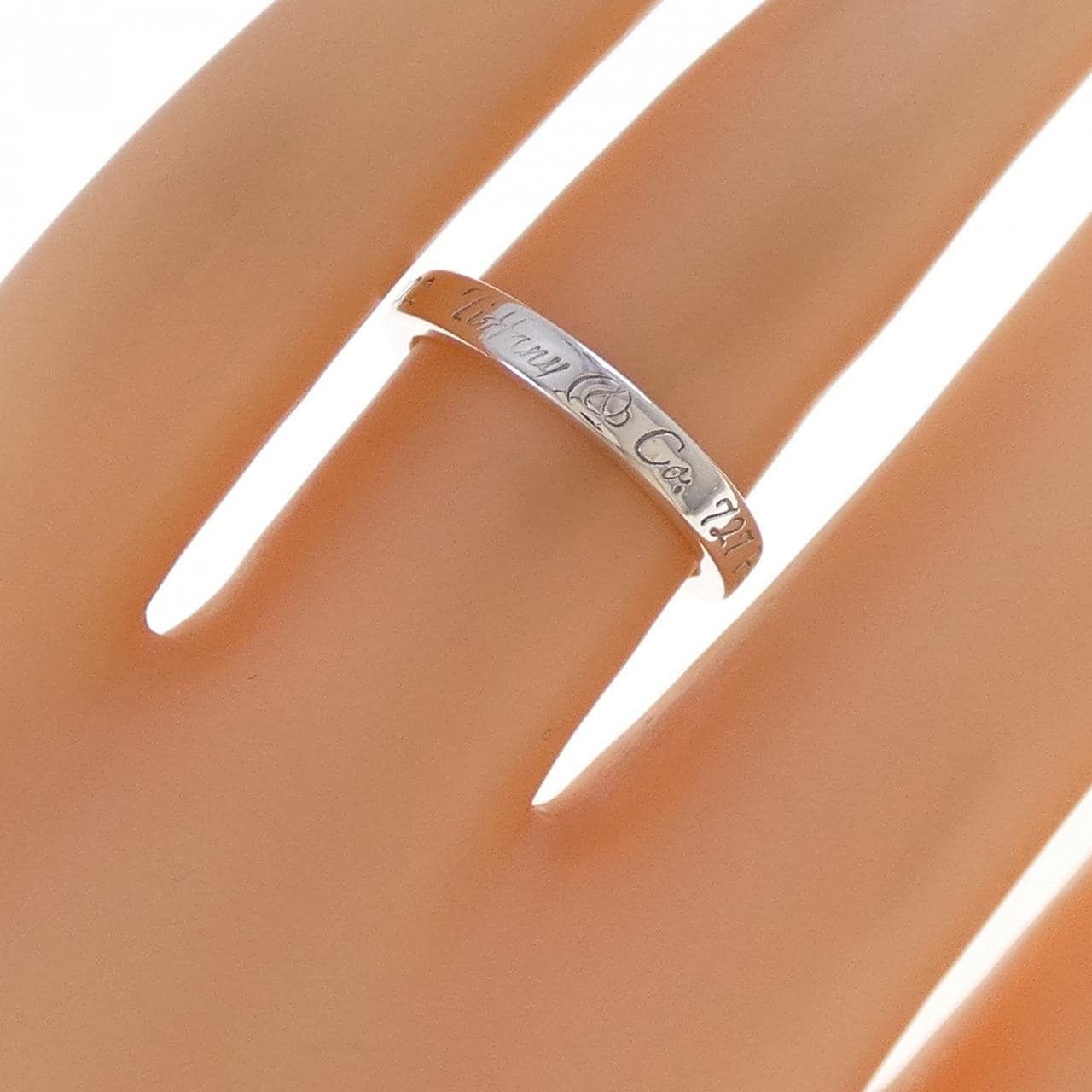ティファニー ノーツ ナロー リング