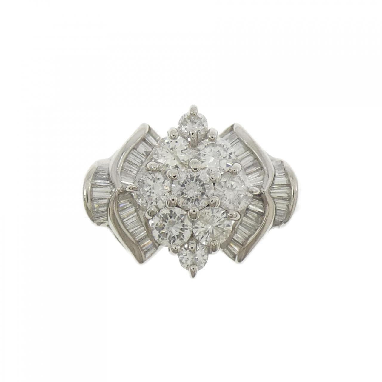 PT900 ダイヤモンド リング 1.00CT