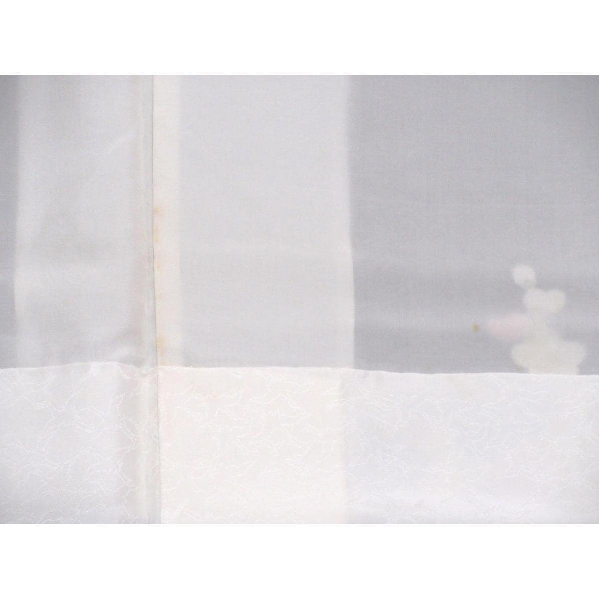 【未使用品】留袖　友禅加工ボカシ染　丸に下り藤　きもの・長襦袢