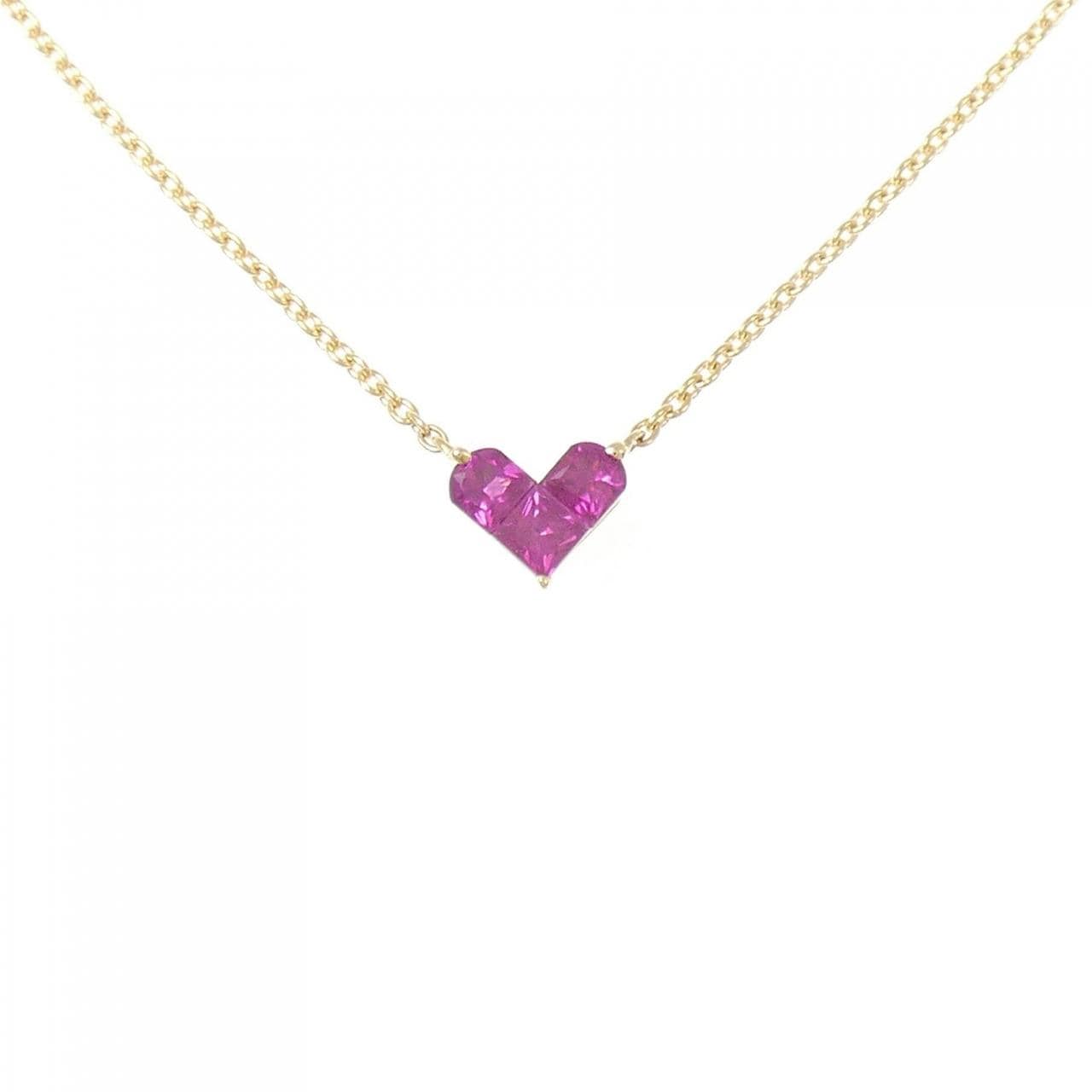 スタージュエリー ミステリアスハート ネックレス 0.25CT