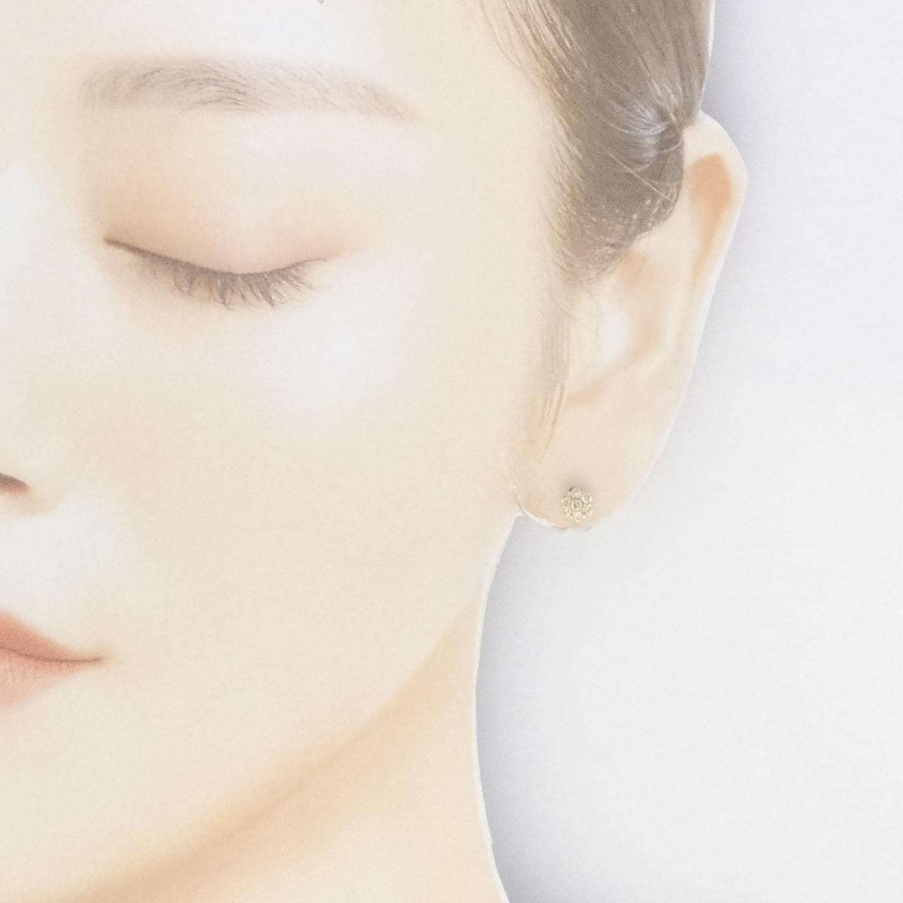 [BRAND NEW] K18YG Diamond earrings 0.30CT