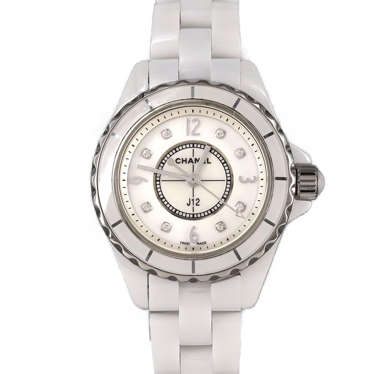 シャネル J12 29mmセラミック･8P H2570 セラミック クォーツ
