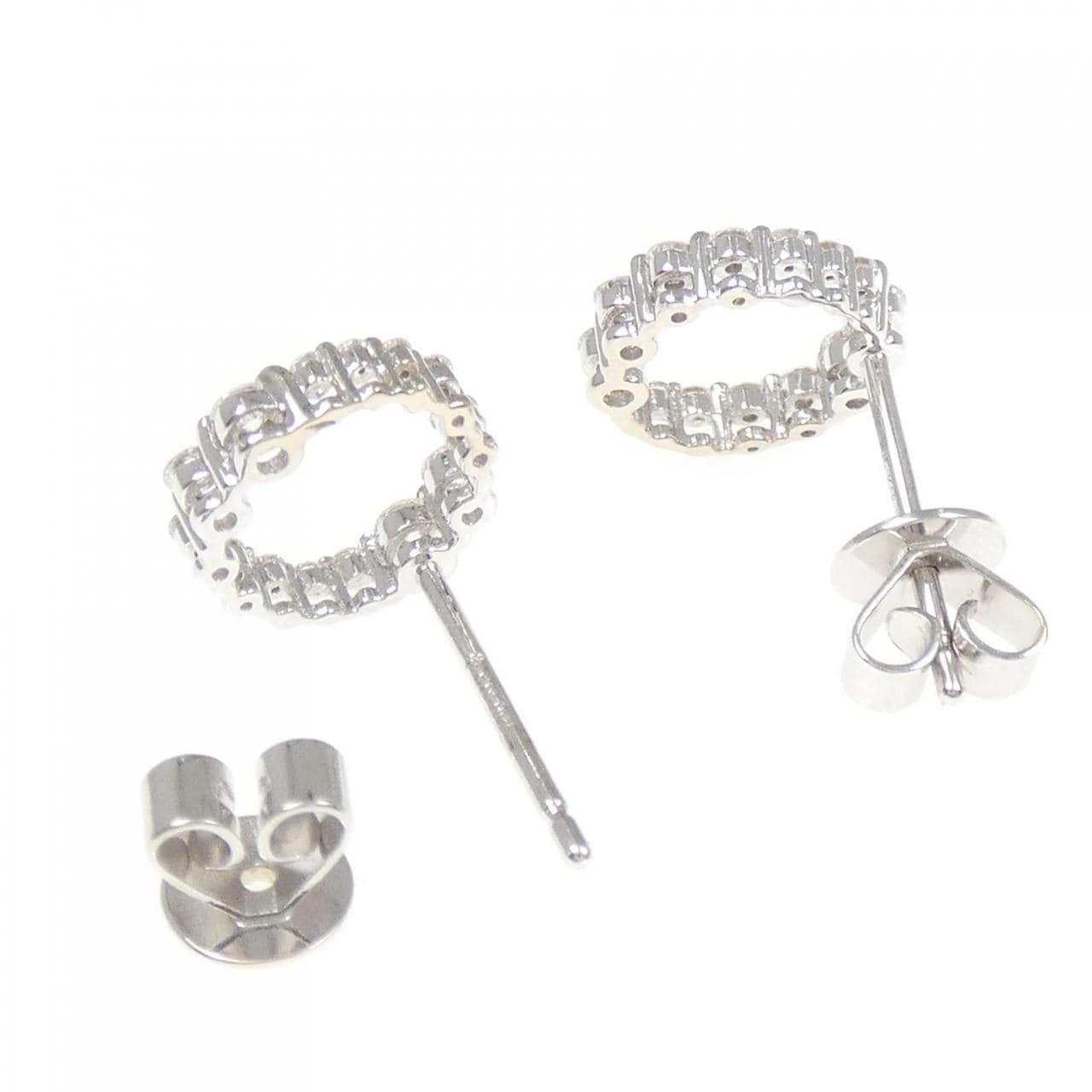 ポンテヴェキオ ダイヤモンド ピアス 0.44CT