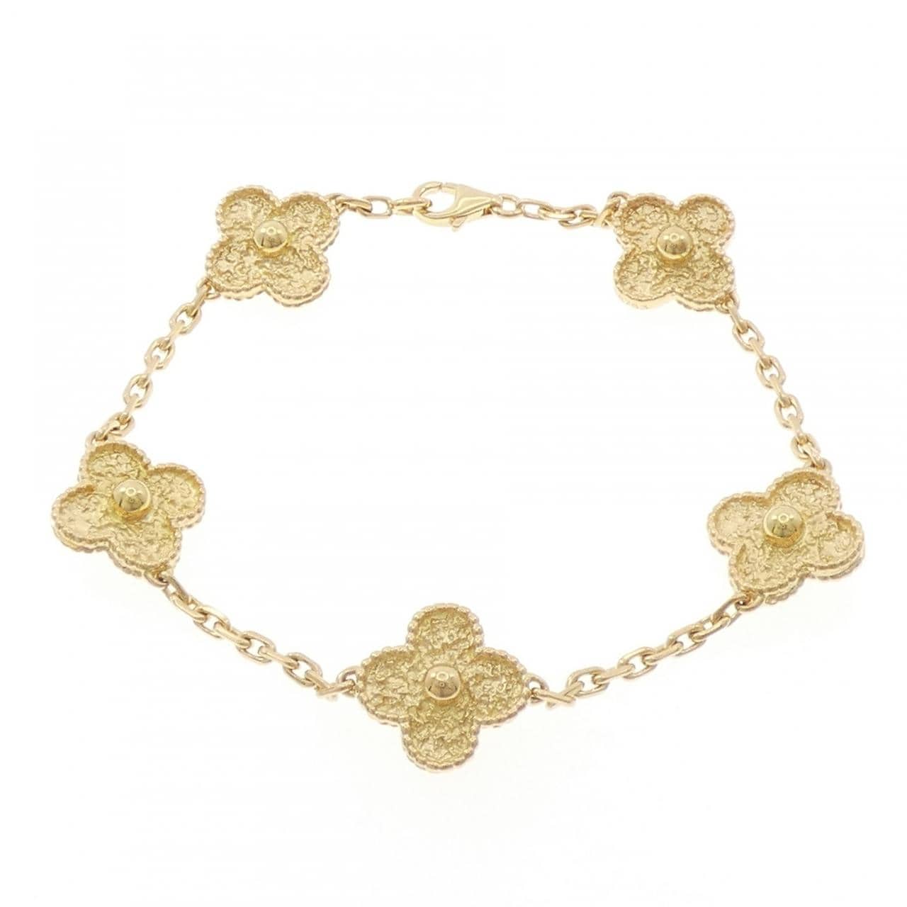 ヴァンクリーフ&アーペル ヴィンテージアルハンブラ 5モチーフ ブレスレット