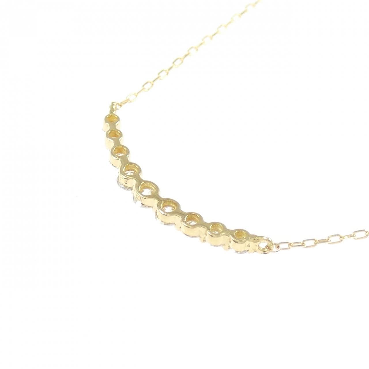 K18YG ダイヤモンド ネックレス 0.20CT