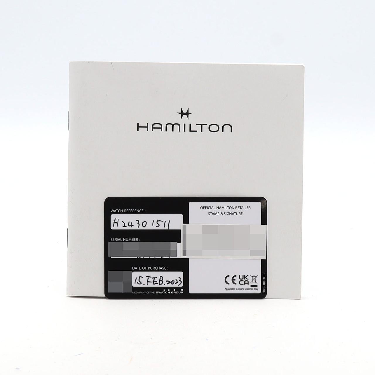 【ノーメンテナンス還元価格】ハミルトン ベンチュラ GP H243010/H24301511 GP クォーツ