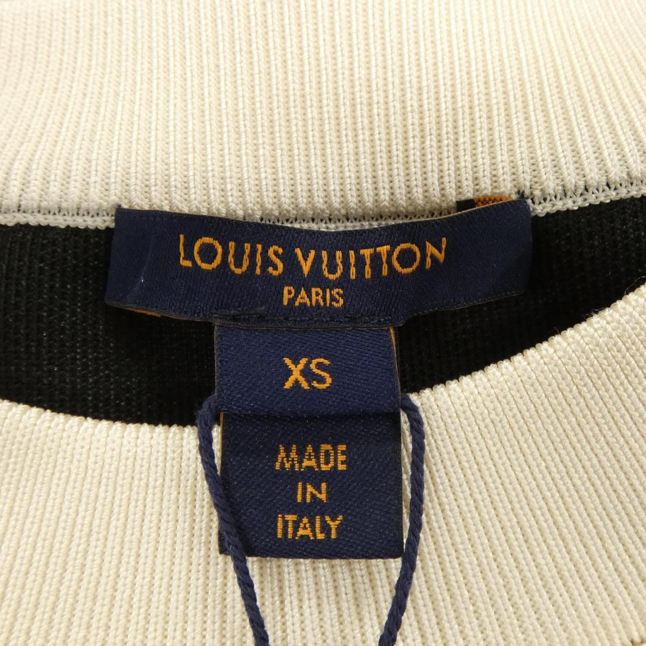 ルイヴィトン LOUIS VUITTON ブロックニットクロップドセーター FNKL10PI5 ニット