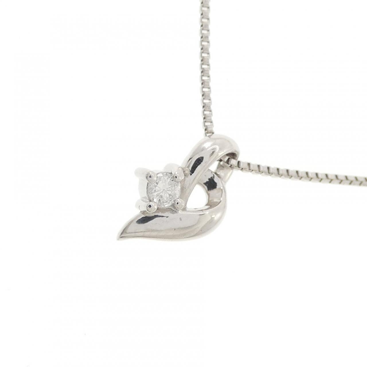 PT850 ダイヤモンド ネックレス 0.05CT