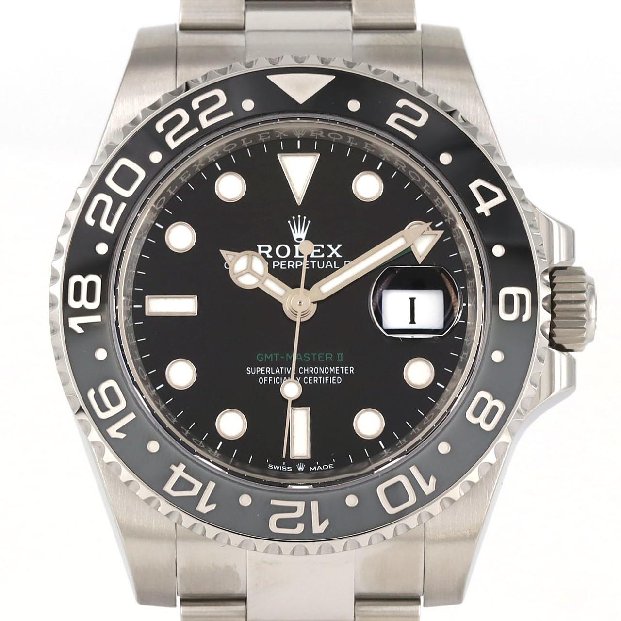 ロレックス GMTマスターⅡ 126710GRNR･3 SS 自動巻 ランダム番