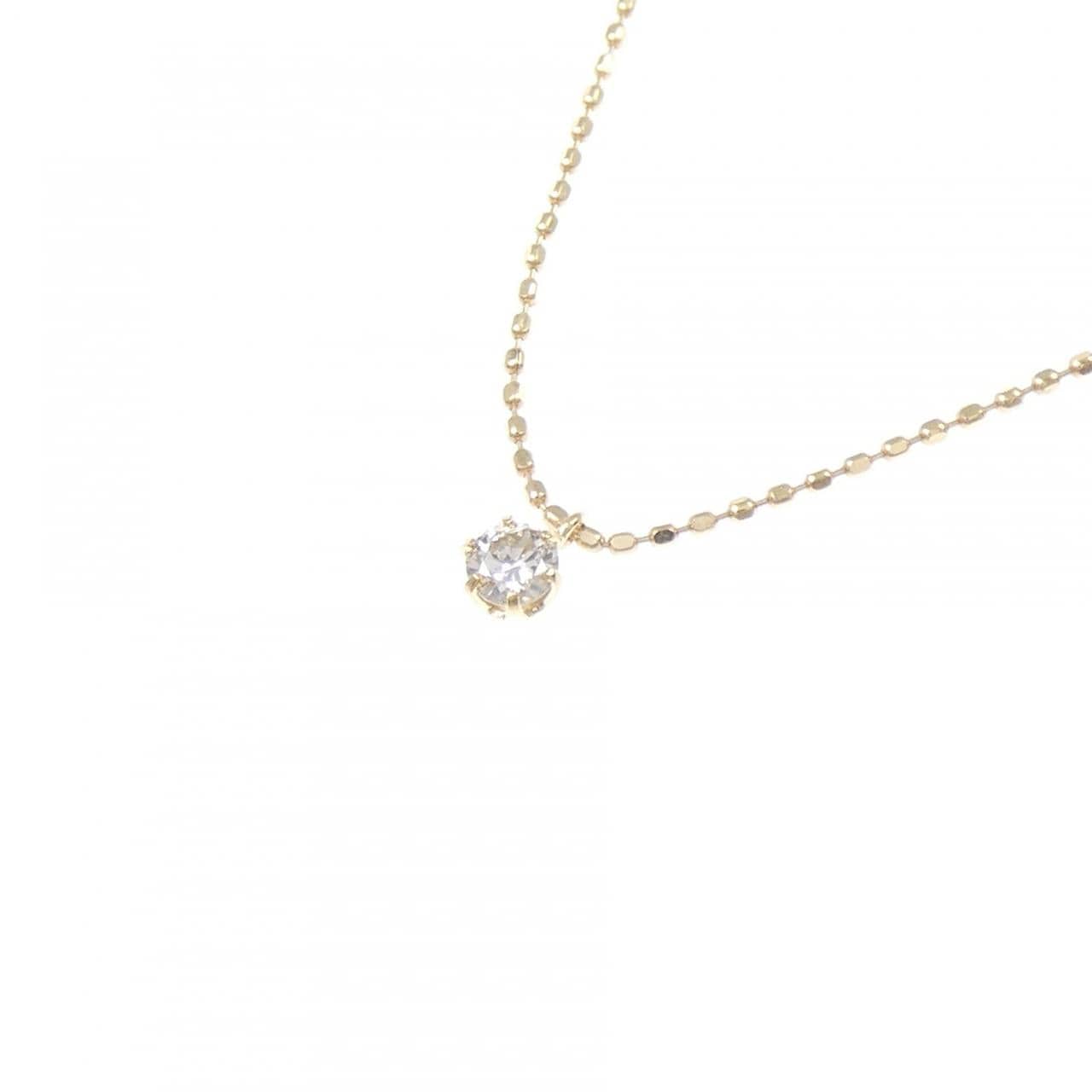 K18YG ダイヤモンド ネックレス 0.50CT