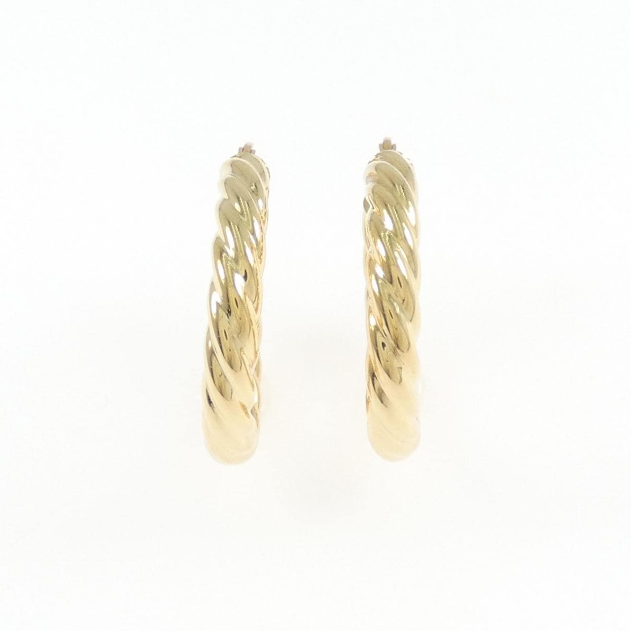 K18YG/K18PG フープ ピアス