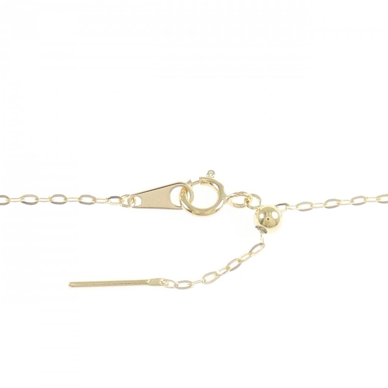 K18YG サファイヤ ネックレス 0.42CT