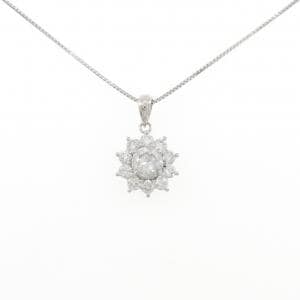 PT900/PT850 ダイヤモンド ネックレス 0.64CT