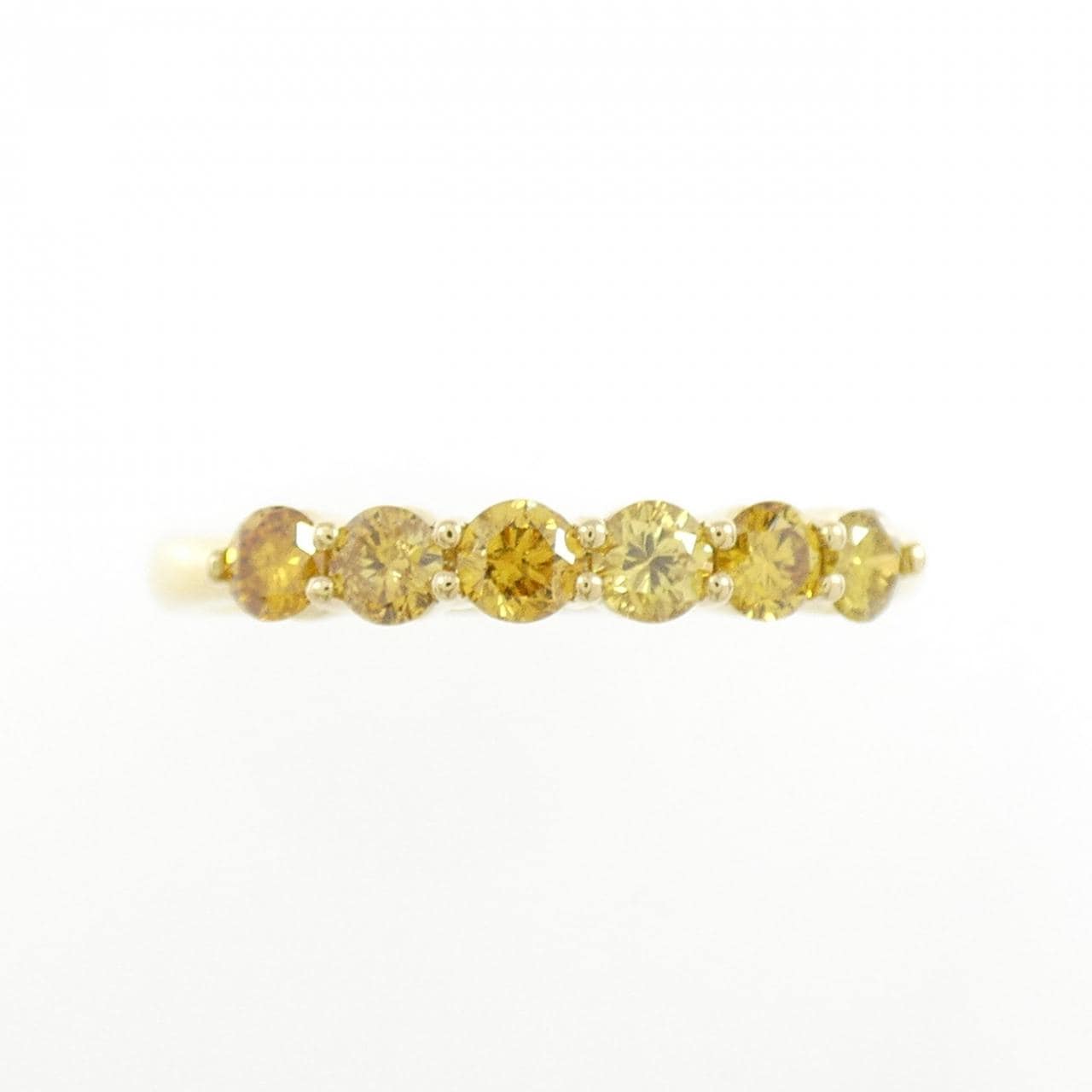 K18YG ダイヤモンド リング 0.432CT