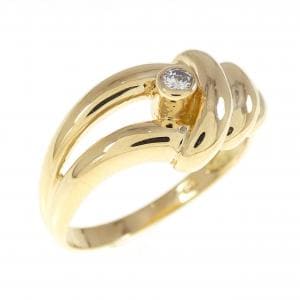 K18YG ダイヤモンド リング 0.04CT