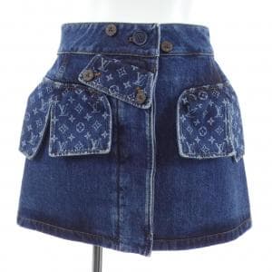 ルイヴィトン LOUIS VUITTON モノグラム アクセント ロウデニム FUSK98GOW スカート