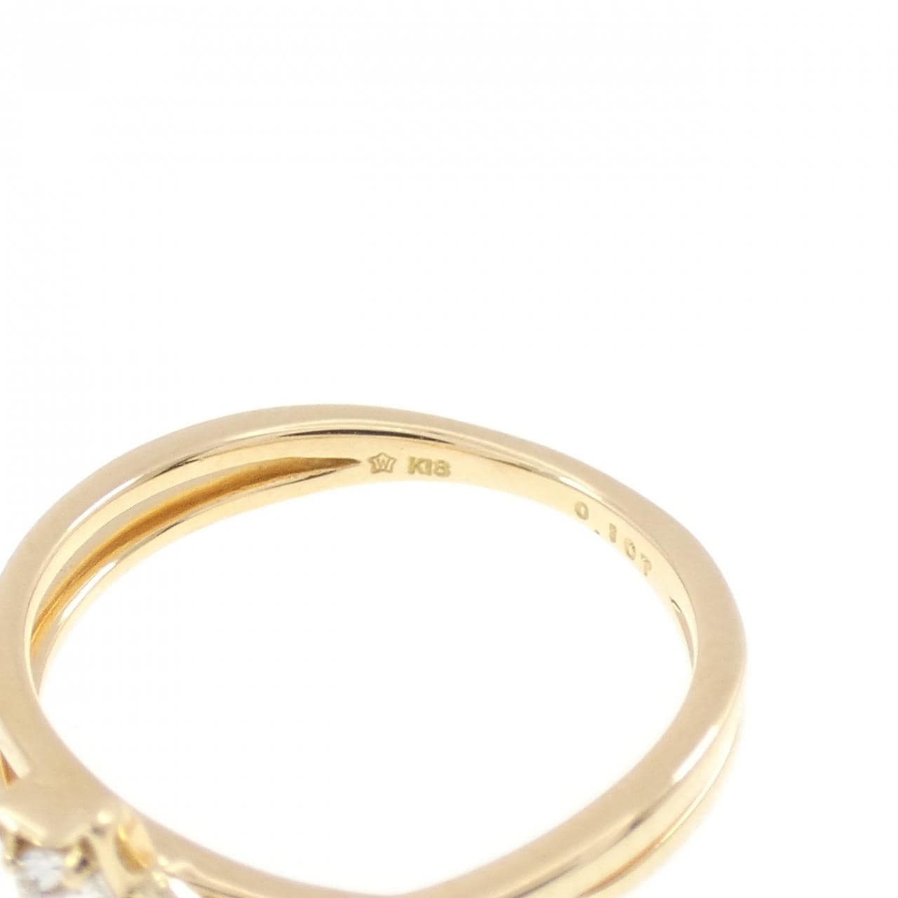 フェスタリア ダイヤモンド ピンキー リング 0.107CT