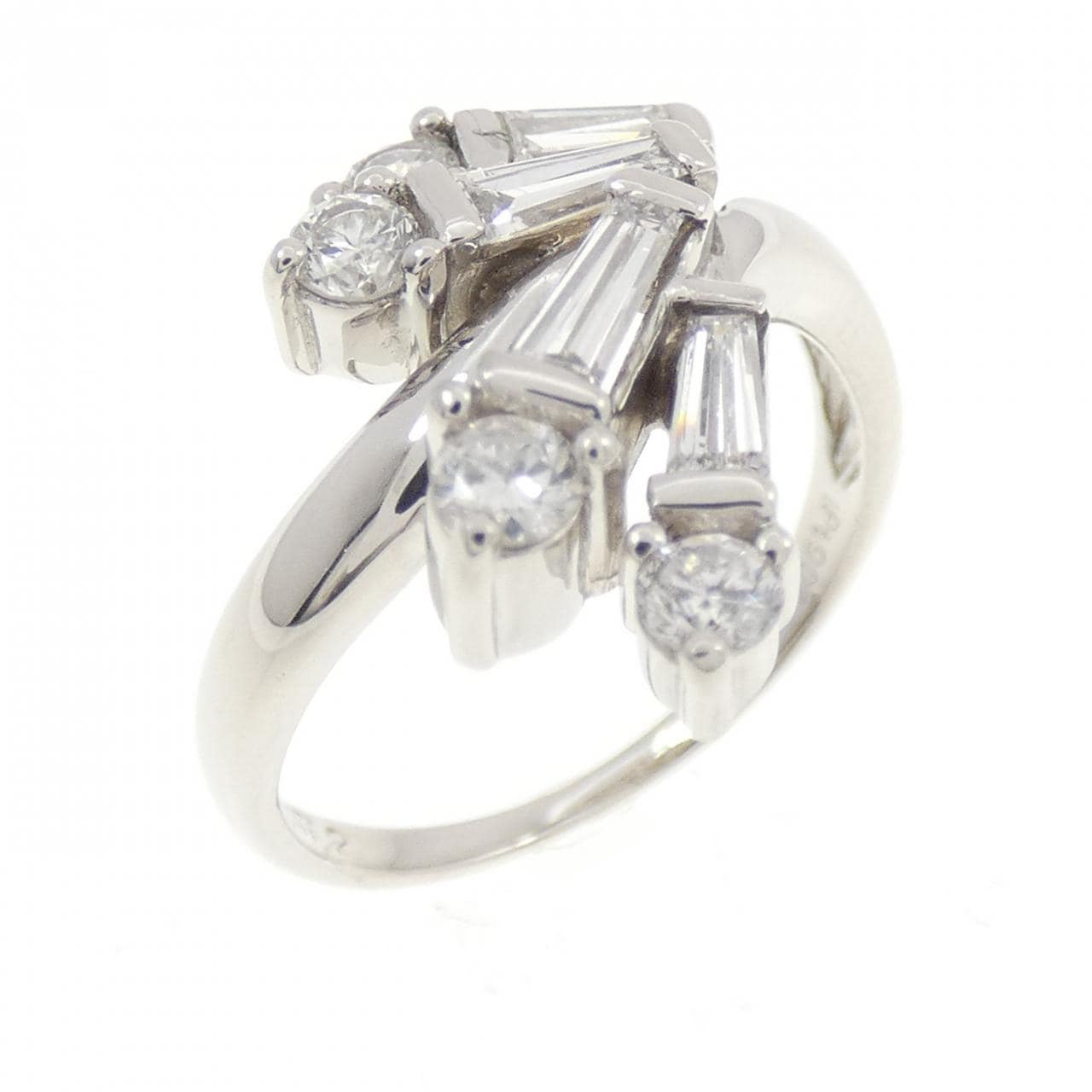 PT900 ダイヤモンド リング 0.72CT