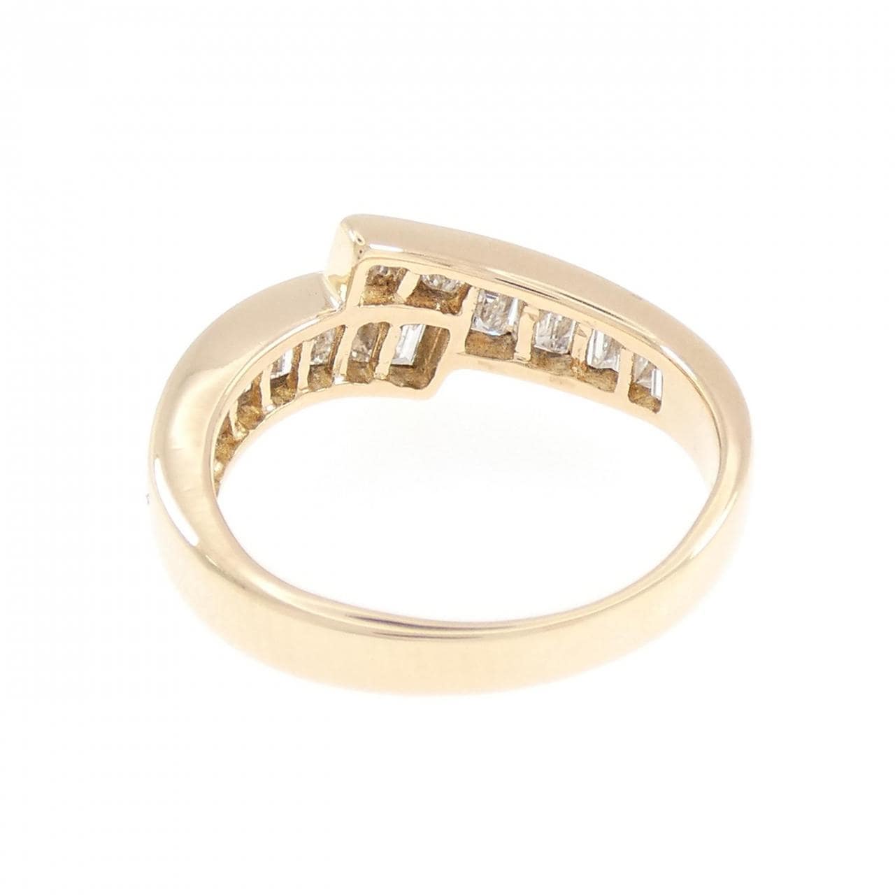 K18YG ダイヤモンド リング 1.08CT