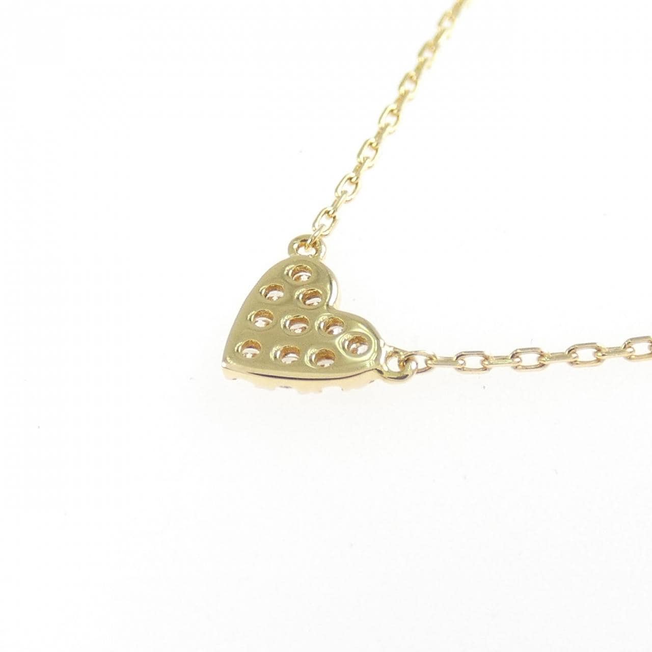 アーカー ハートパヴェ ネックレス 0.05CT