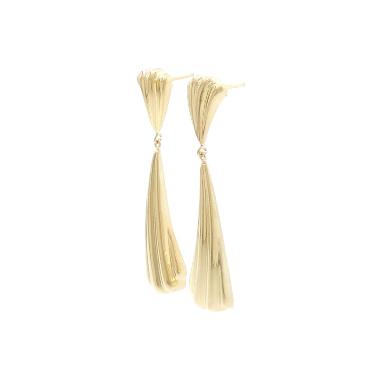 K18YG earrings