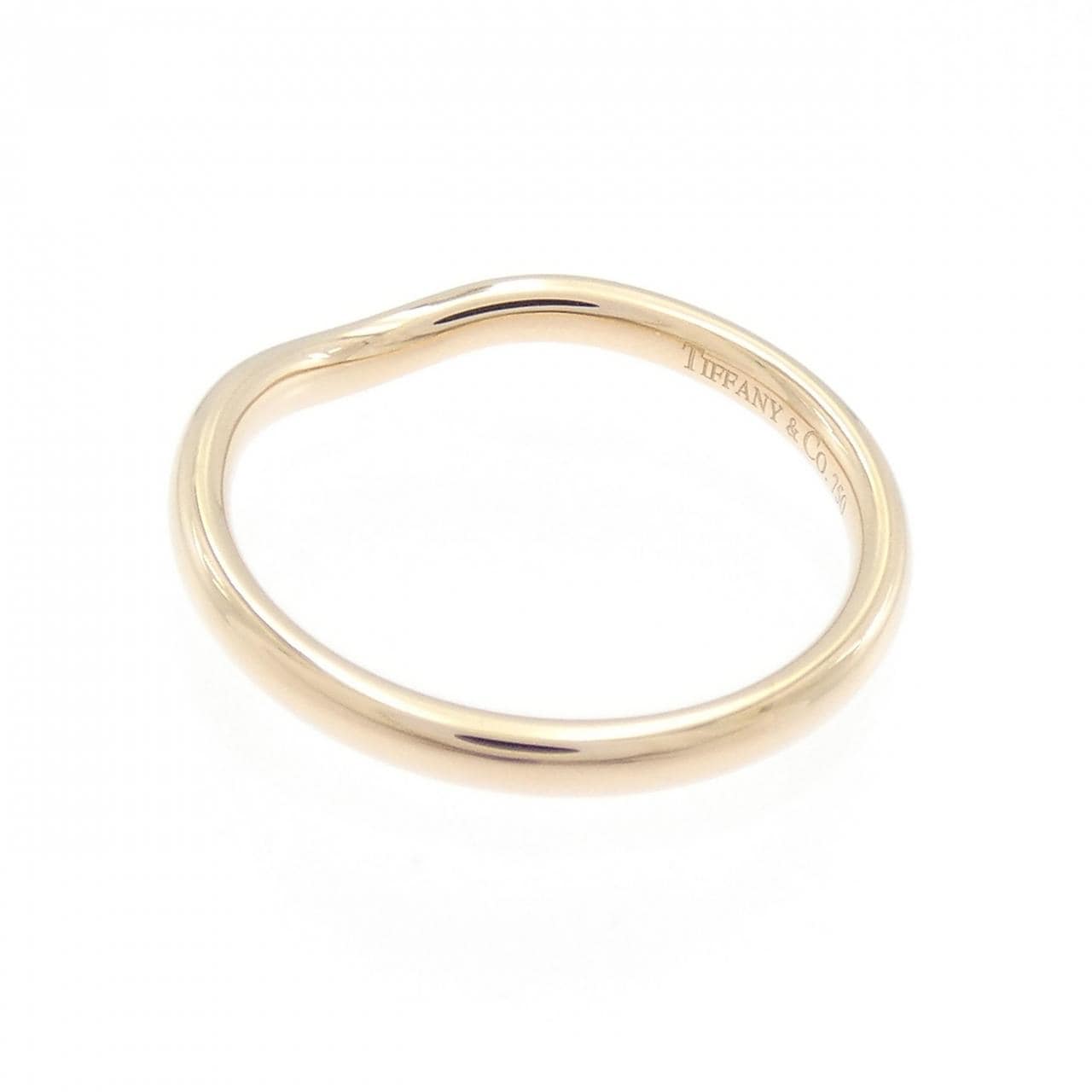 ティファニー カーブド リング
