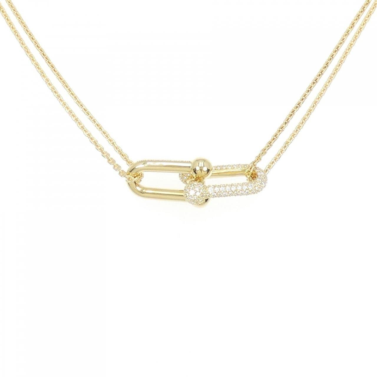 [BRAND NEW] TIFFANY LINK necklace 0.74CT