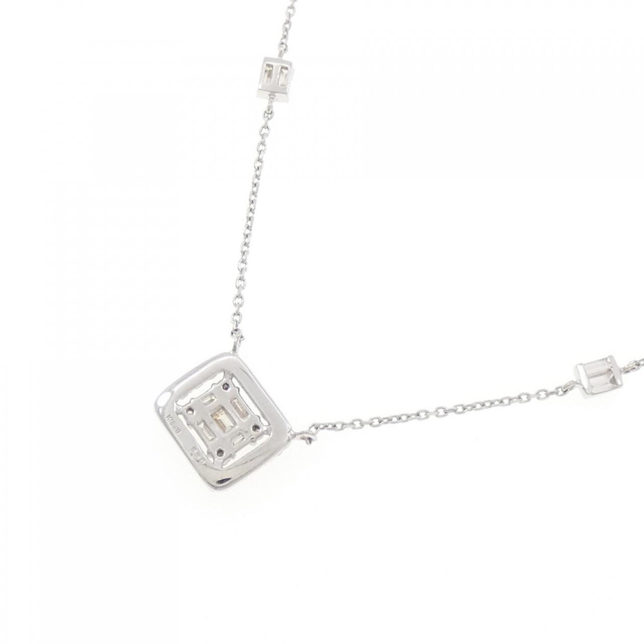 [新品] K18WG鑽石項鍊 0.50CT