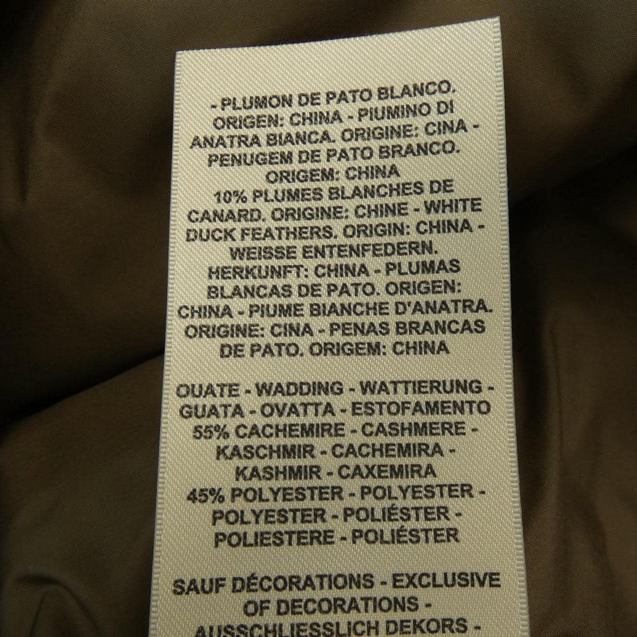 HERMES down jacket