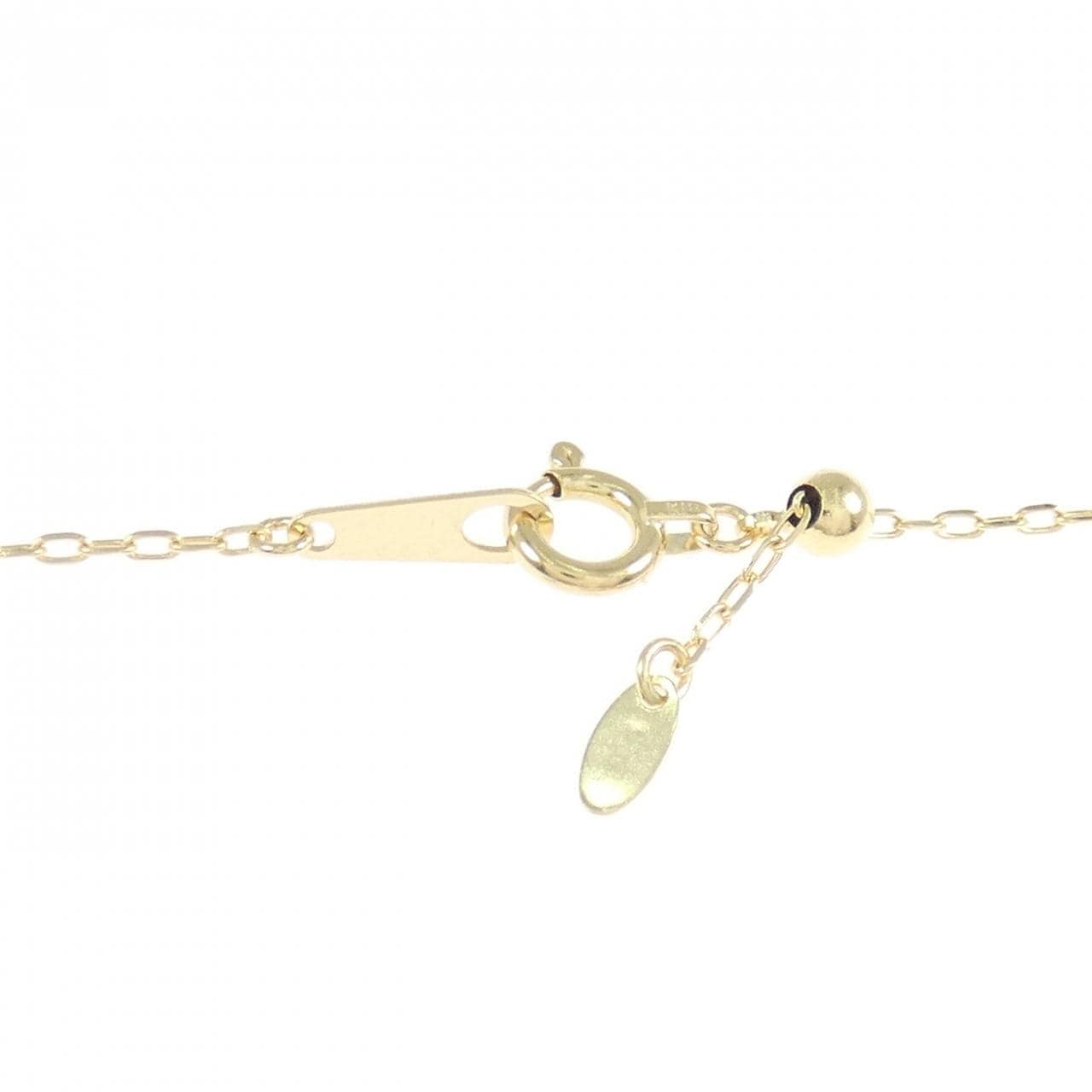 K18YG ハート ダイヤモンド ネックレス 0.50CT