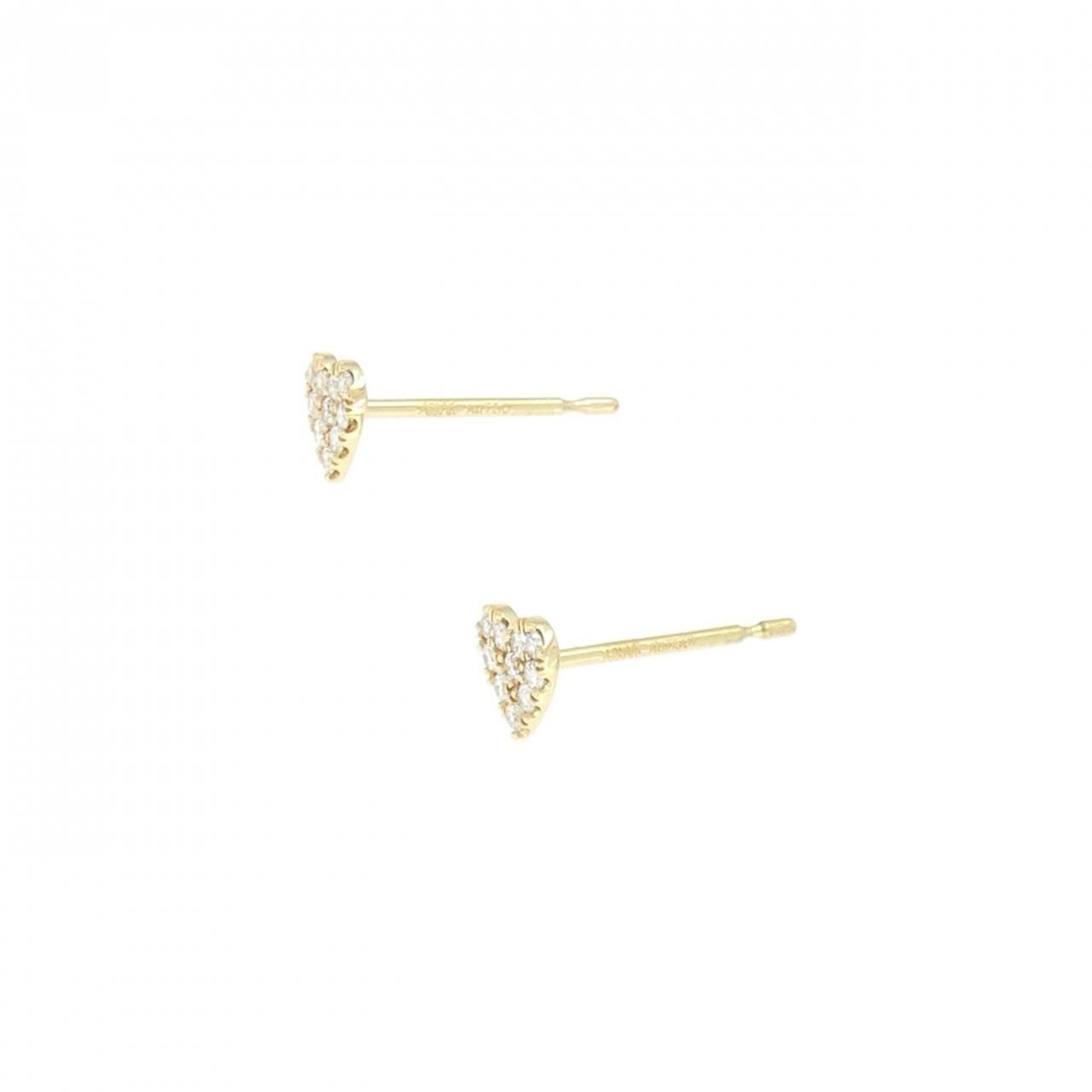 コメ兵|アーカー ハートパヴェ ピアス 0.10CT|AHKAH|ブランド コメ兵|アーカー ハートパヴェ ピアス 0.10CT|AHKAH|ブランド