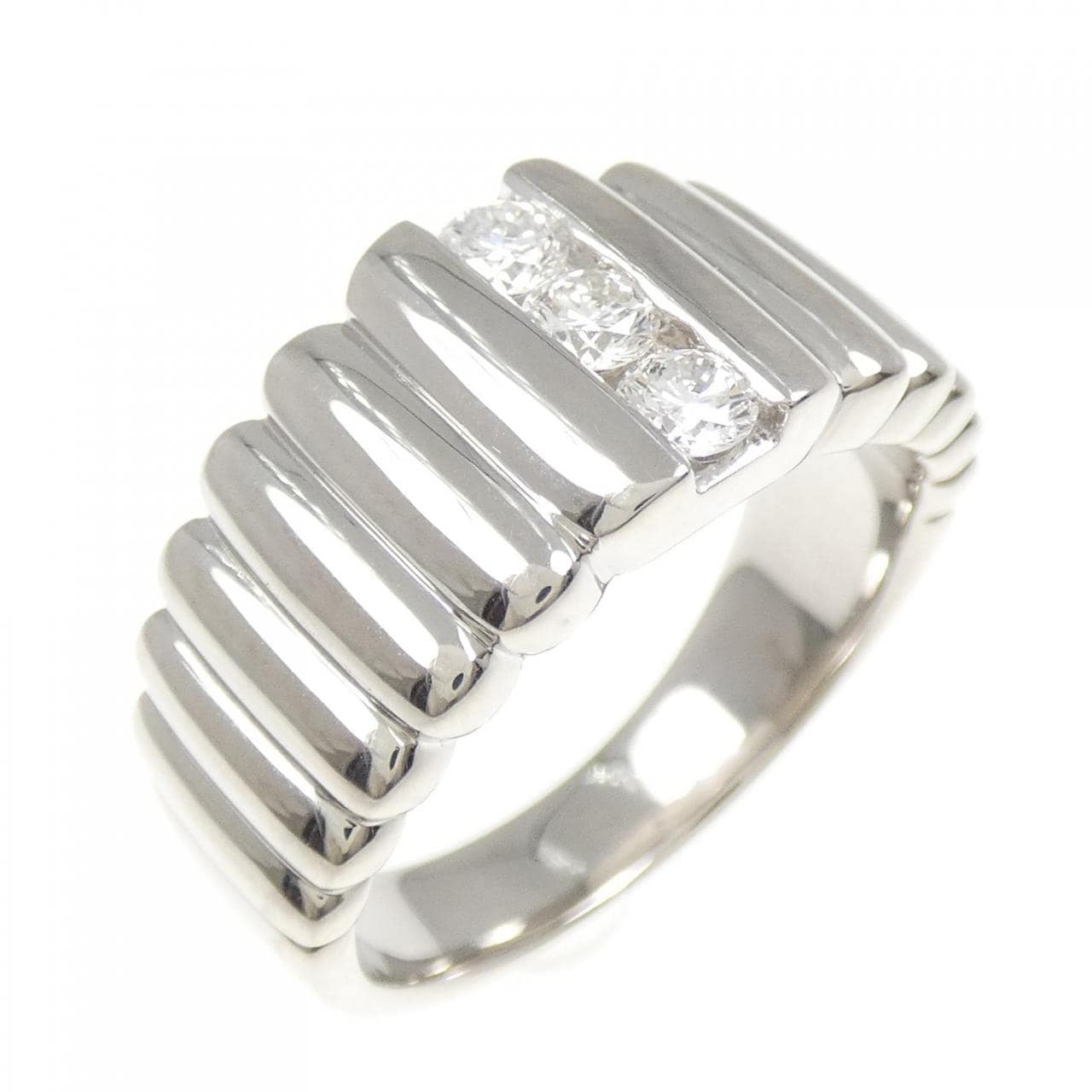 PT900 Diamond Ring 0.45CT