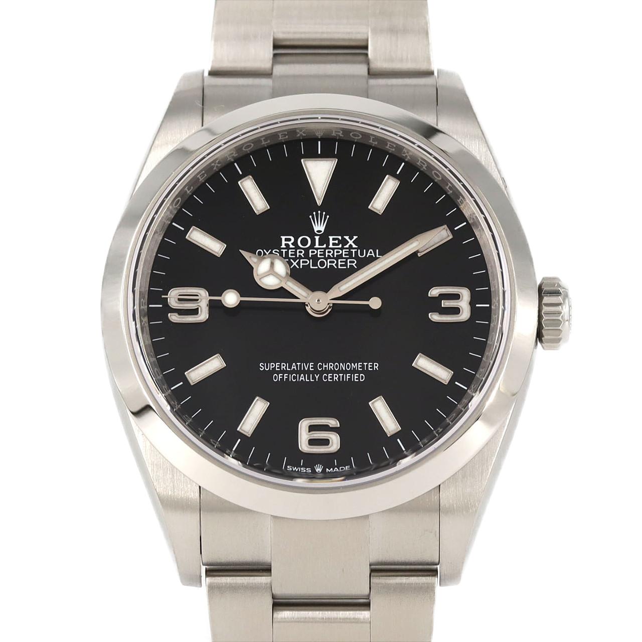 ロレックス エクスプローラーI 124270 SS 自動巻 ランダム番