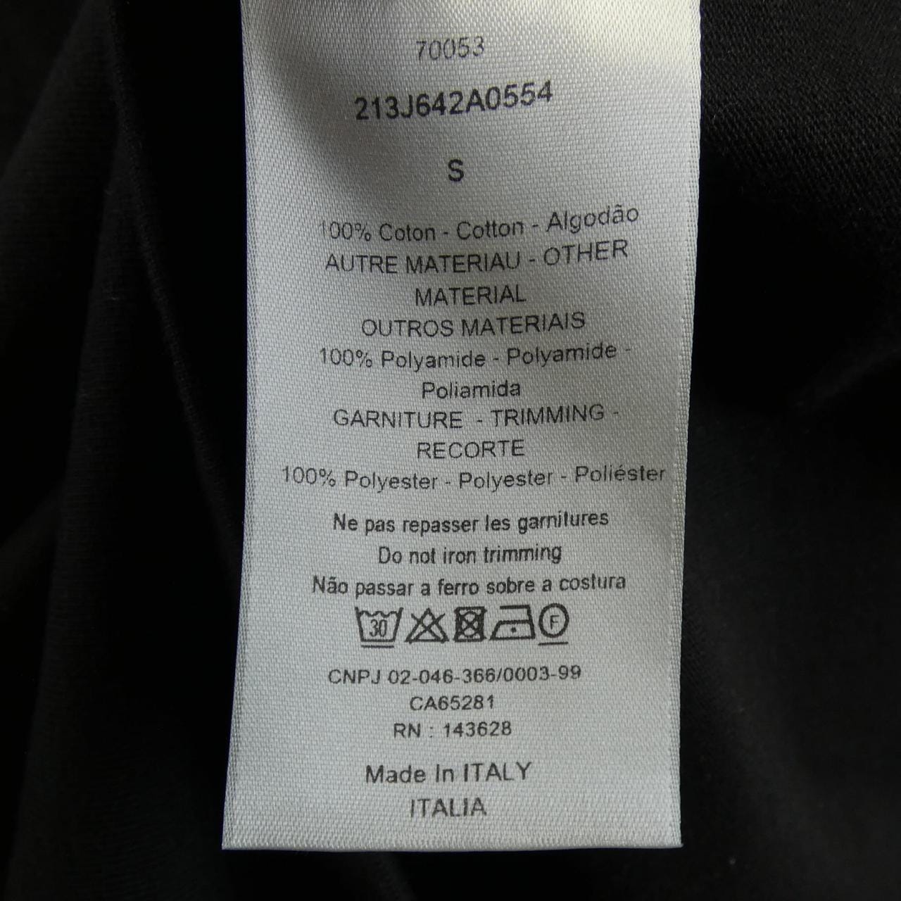 ディオール DIOR SACAI 213J642A0554 トップス