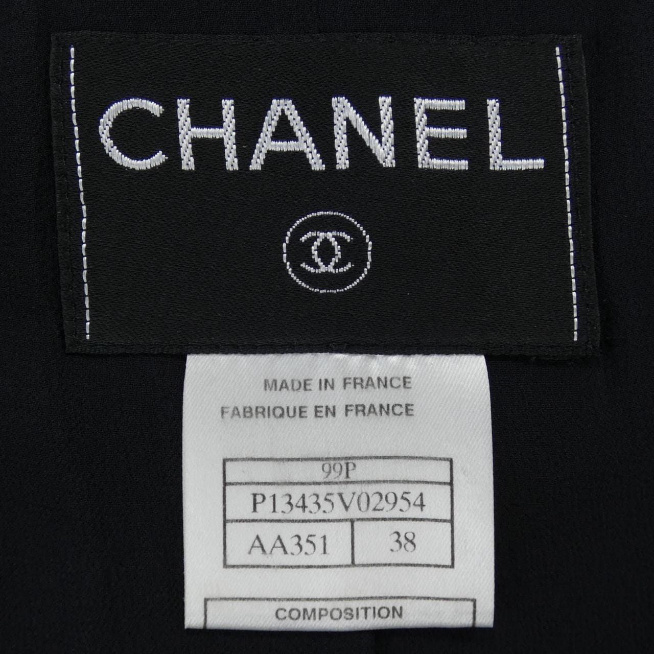 【ヴィンテージ】シャネル CHANEL P13435V02954 99P ノーカラージャケット
