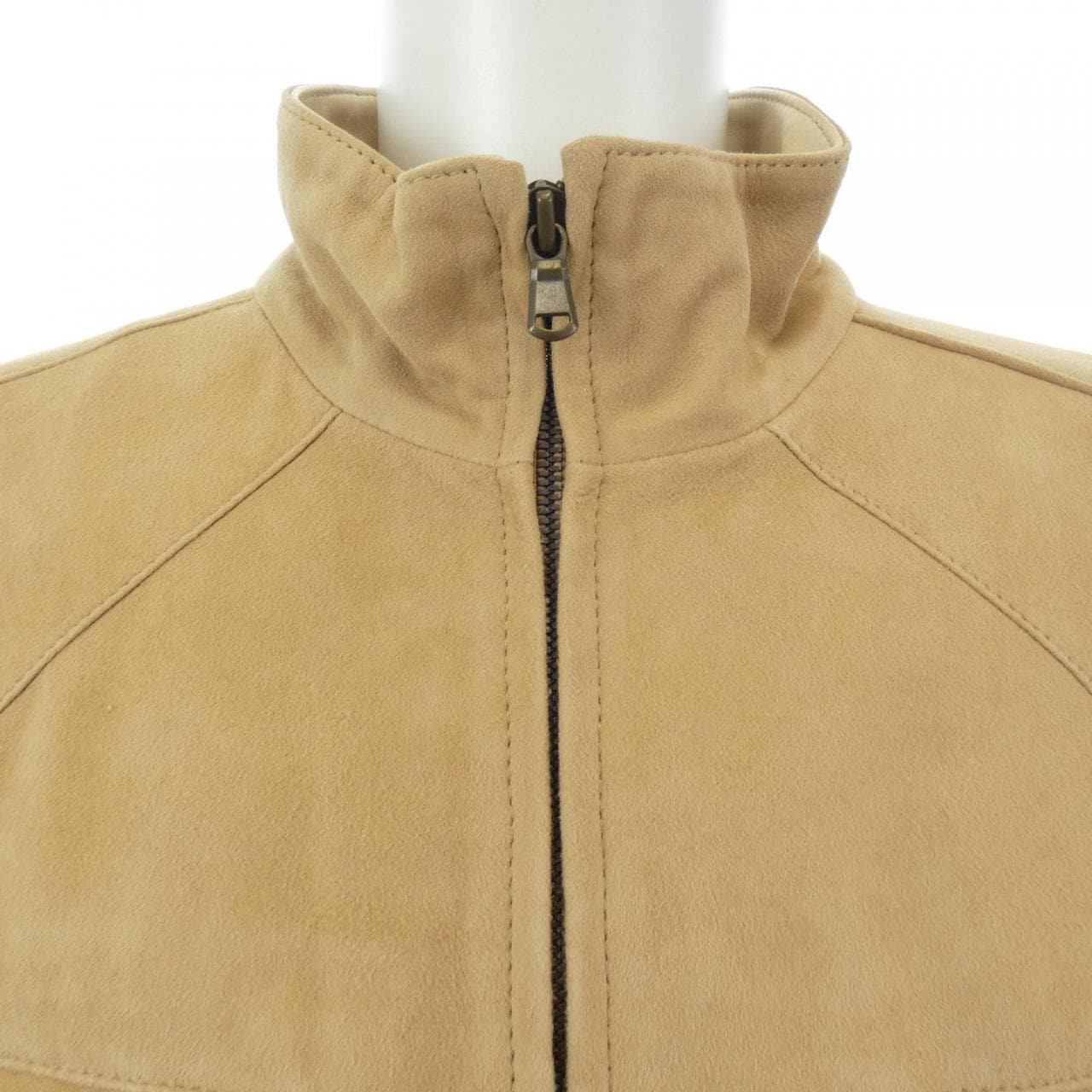 BRUNELLO CUCINELLI CUCINELLI leather jacket