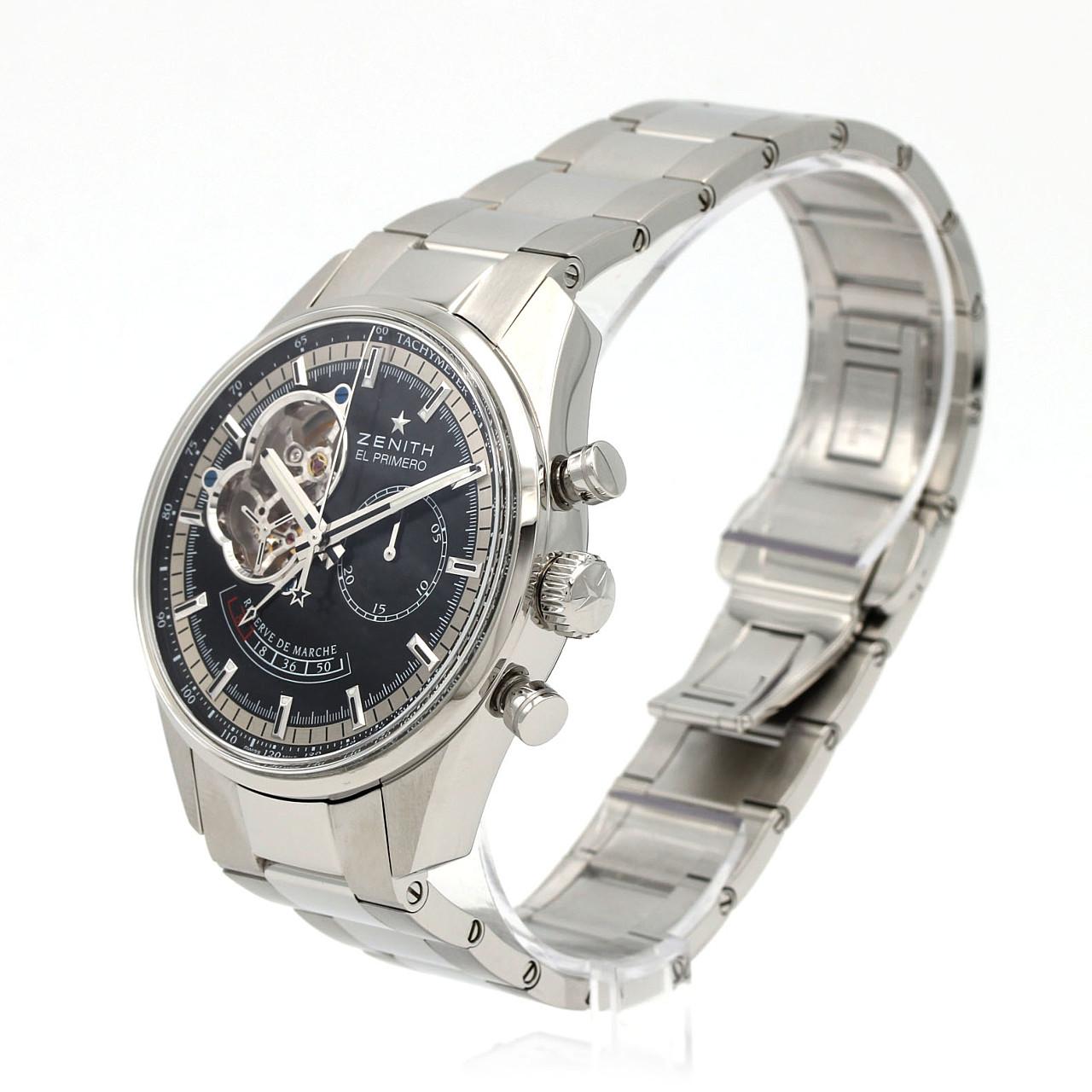 ゼニス エルプリメロクロノマスターオープンパワーリザーブ 03.2080.4021/21.M2040 SS 自動巻