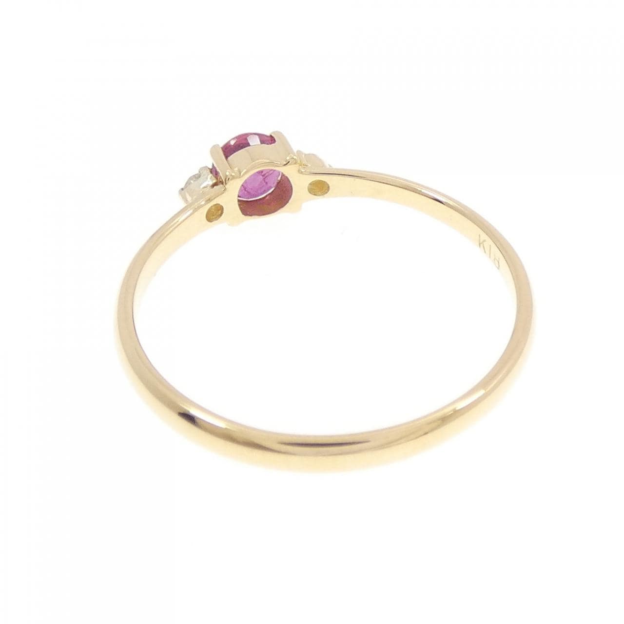 K18YG ルビー リング
